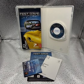 Test Drive Unlimited Sony PlayStation Portable PSP (2007), TESTED & WORKING!