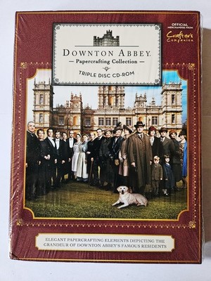 Downton Abbey: Papercrafting Collection, CD-Rom Neu & Versiegelt