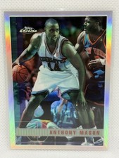 1997-98 Topps Chrome Refractor Anthony Mason #11 Got A Story To Tell