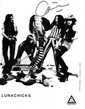 * GINA VOLPE * signed 8x10 photo * LUNACHICKS * COA *