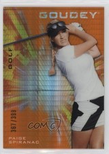 2021 Goodwin Champions Goudey Platinum Orange Prism /399 Paige Spiranac #G12 g2u