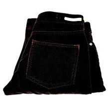 Pilcro  The Letterpress Pants Womens 25 Brown Velvet Corduroy 27x30 ACTUAL 