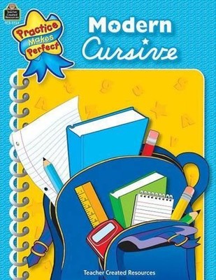 Modern Cursive by Teacher Created Resources (English) Paperback Book
