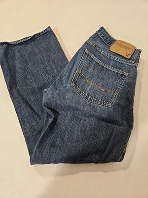 American Eagle Outfitters Original Boot Jeans 28x28 Blue Denim Mens Jeans (1502