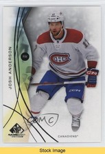 2024-25 Upper Deck SP Game Used Josh Anderson #49 READ 13yf