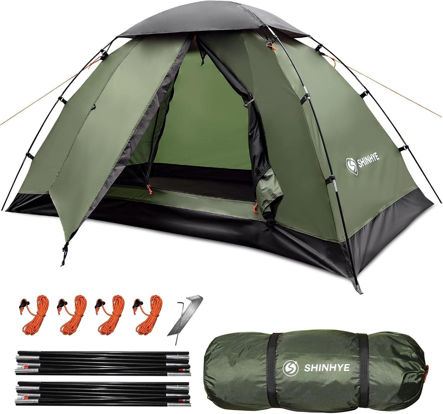 Backpacking Tent for Camping 1/2/3 Person Hiking Ultralight Tent for Waterproof