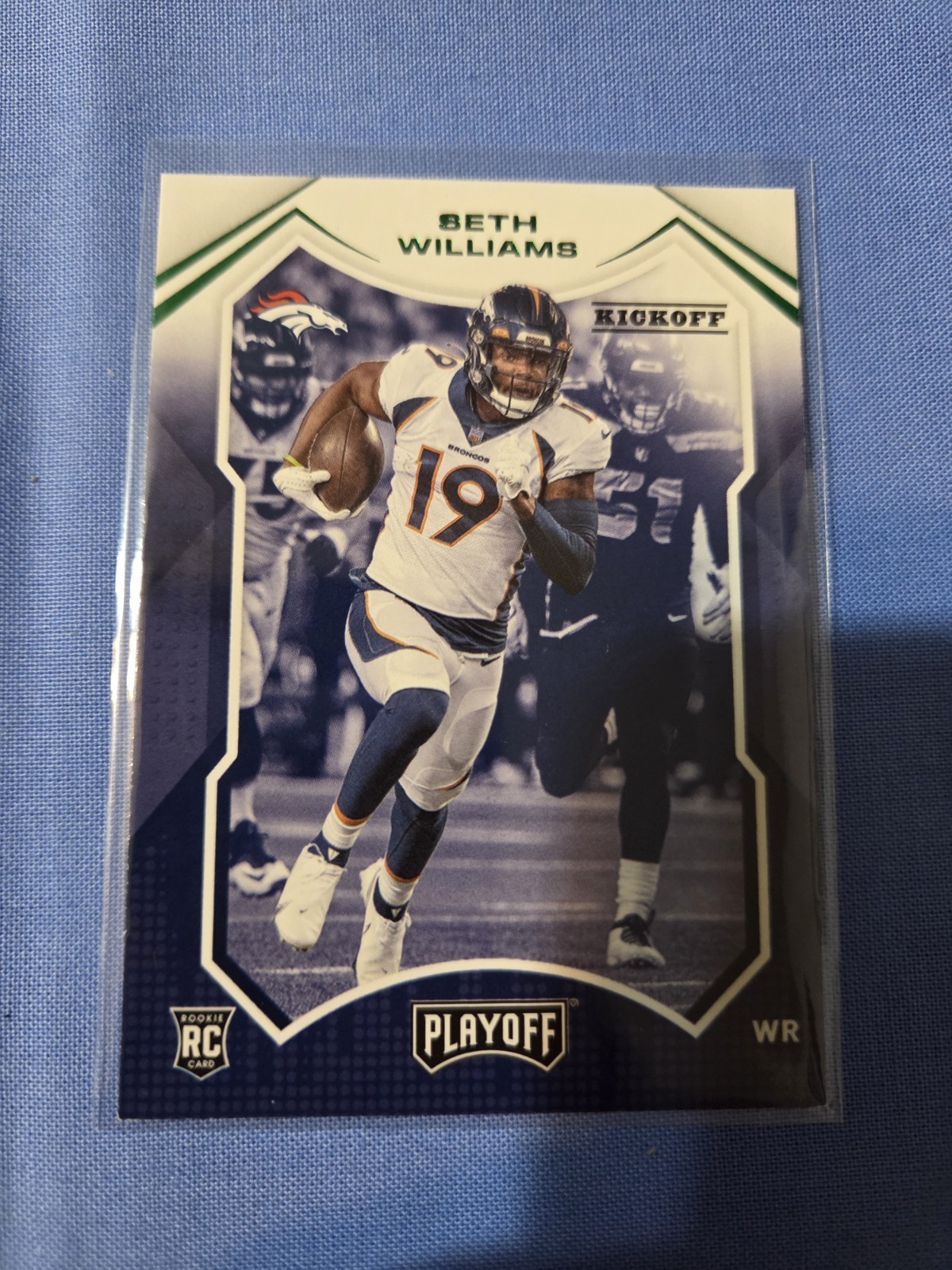 2021 Panini Playoff - Rookies Seth Williams #298 Kick Off (RC)