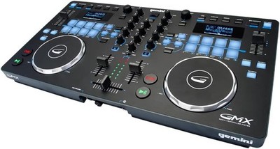 Gemini GMX Professional DJ Audio Equipment GMX MIDI Controller Dual Media Player