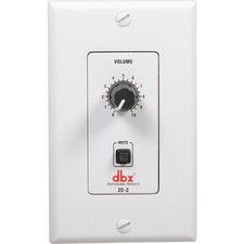 dbx ZC-2 Zone Controller Wall Mounted Volume and Mute Control System