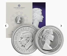 2026 Portraits of a Queen Elizabeth II The First Effigy UK £5 Coin Royal Mint