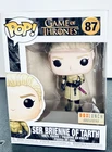 Funko Pop Ser Brienne of Tarth #87 Game of Thrones BoxLunch Exclusive Vinyl