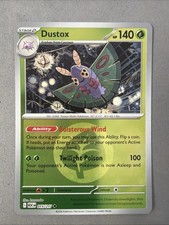 Pokemon TCG * Dustox 15/217 Grass Symbol  REVERSE HOLO * ME Ascended Heroes NM