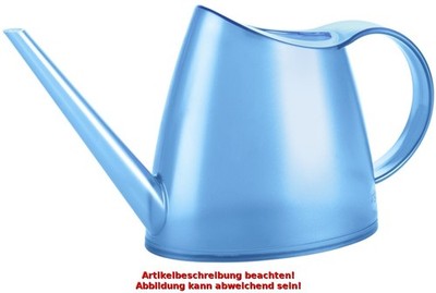 EDA Gießkanne FUCHSIA, 1,5 Liter, transparent-himbeere