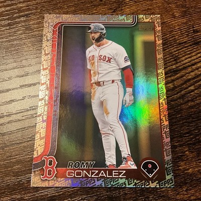 #403 2025 Topps Update Series - Romy Gonzalez #US112 Topps Foil Pattern