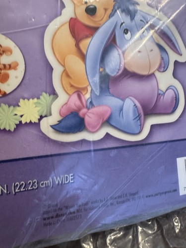 NUOVO Disney Winnie the Pooh Baby Shower Kit Decorazione Mobile Ghirlande Eeyore - Foto 7 di 8
