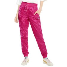 PUMA Iconic T7 Woven Track Pants Womens Pink Casual Athletic Bottoms 530240-14