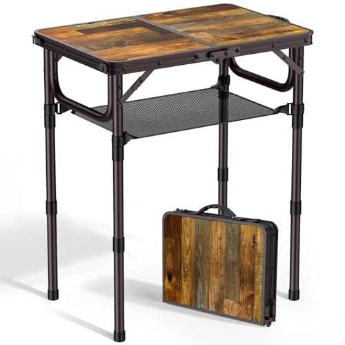 Anbte 2ft Camping Table Foldable with  Assorted colors , sizes