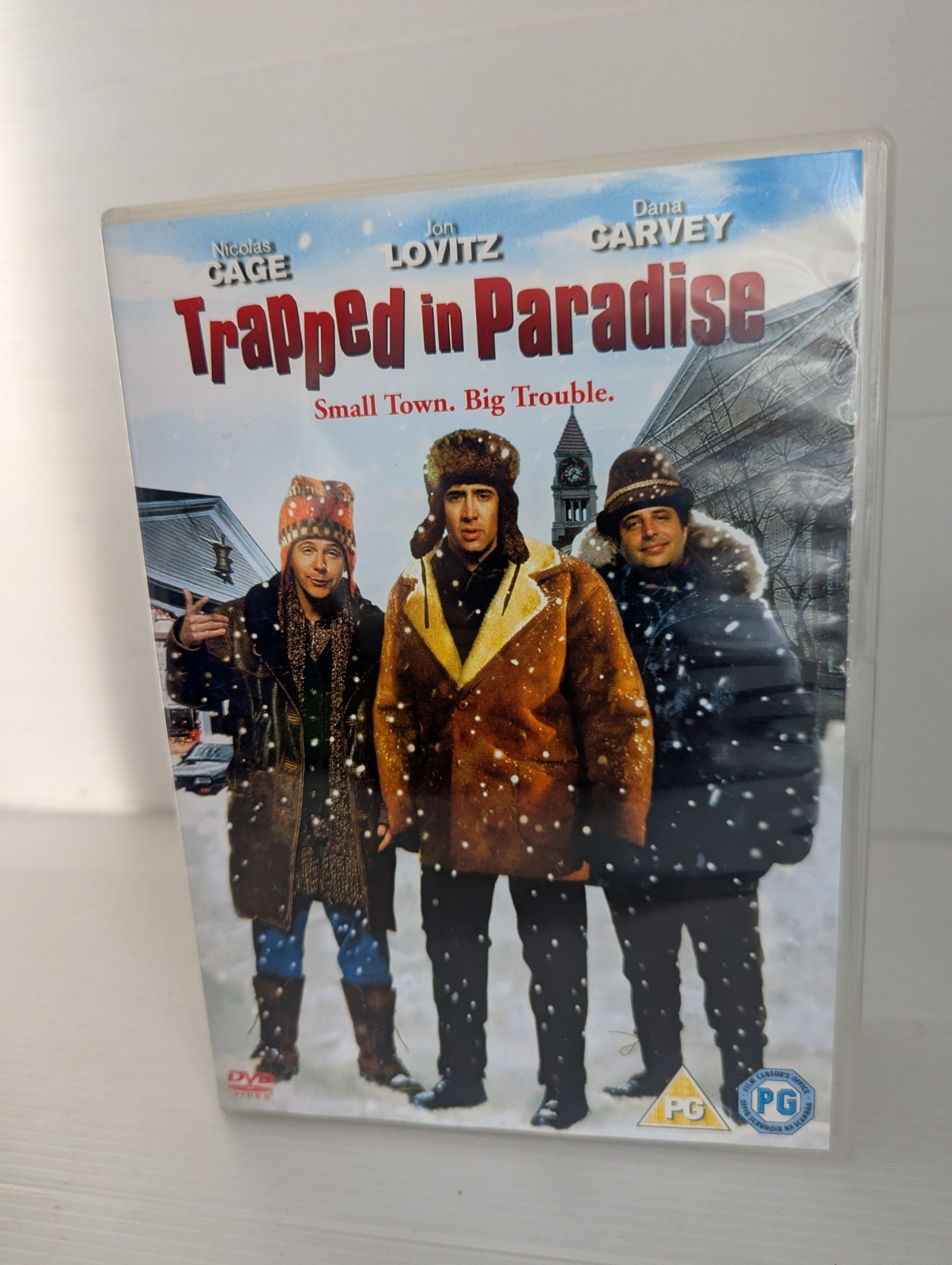 Trapped In Paradise Dvd R2 VG Con Nicolas Cage Jon Lovitz
