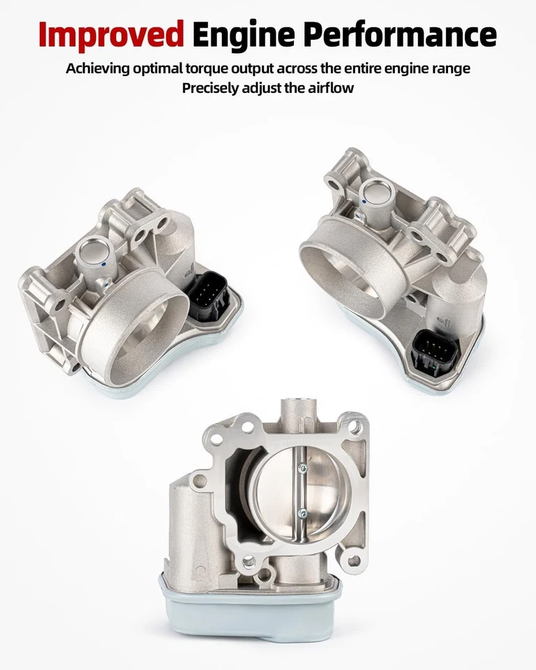 Electronic Throttle Body Chevy Malibu Cobalt Pontiac Pursuit Saturn Vue Saab Ion - Image 4 of 4