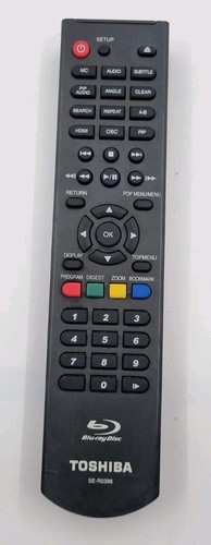 Toshiba SE-R0398 Original Remote Control for Blu-ray Disc Player