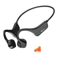 Bone Conduction Headphones Open-Ear Bluetooth 5.0, IP65 Waterproof Wireless S...