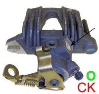 Textar Bremssattel Bremszange / Ohne Pfand Hinterachse Links 38129900