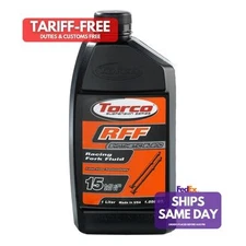 Torco T830015CE, One Rff Racing Fork Fluid 15 -1-Liter Bottle Performance Parts