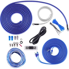 4 Gauge Copper Amplifier Wiring Kit 17 Ft Power Ground RCA Remote Install