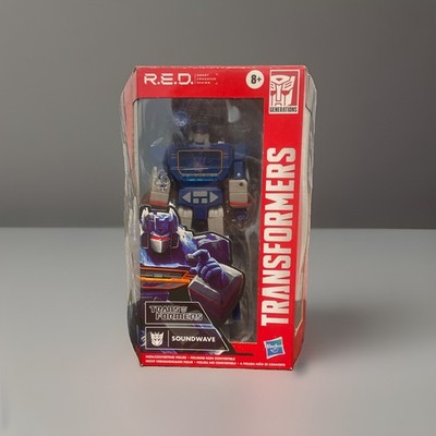 Transformers R.E.D Soundwave Robot Enhanced Design New Plus Bonus  