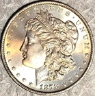 1878 7 TF Reverse of 1879 Morgan Silver Dollar - Looks UNC - UNIMPOSSIBLE FIND!