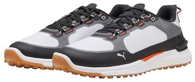 PUMA IGNITE ELEVATE X Spikeless Golf Shoes 2025 Puma White/Puma Black Size 12.5 