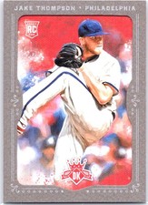 2017 Panini Diamond Kings #165 Jake Thompson Framed Grey