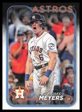 2024 Topps #564 Jake Meyers Houston Astros Baseball Card