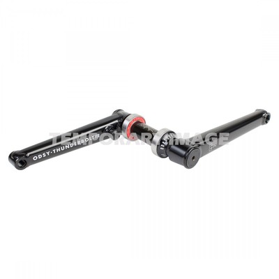 Odyssey Thunderbolt+ LH Drive BMX Crankset - 160mm, 22mm Spindle, Aluminum,