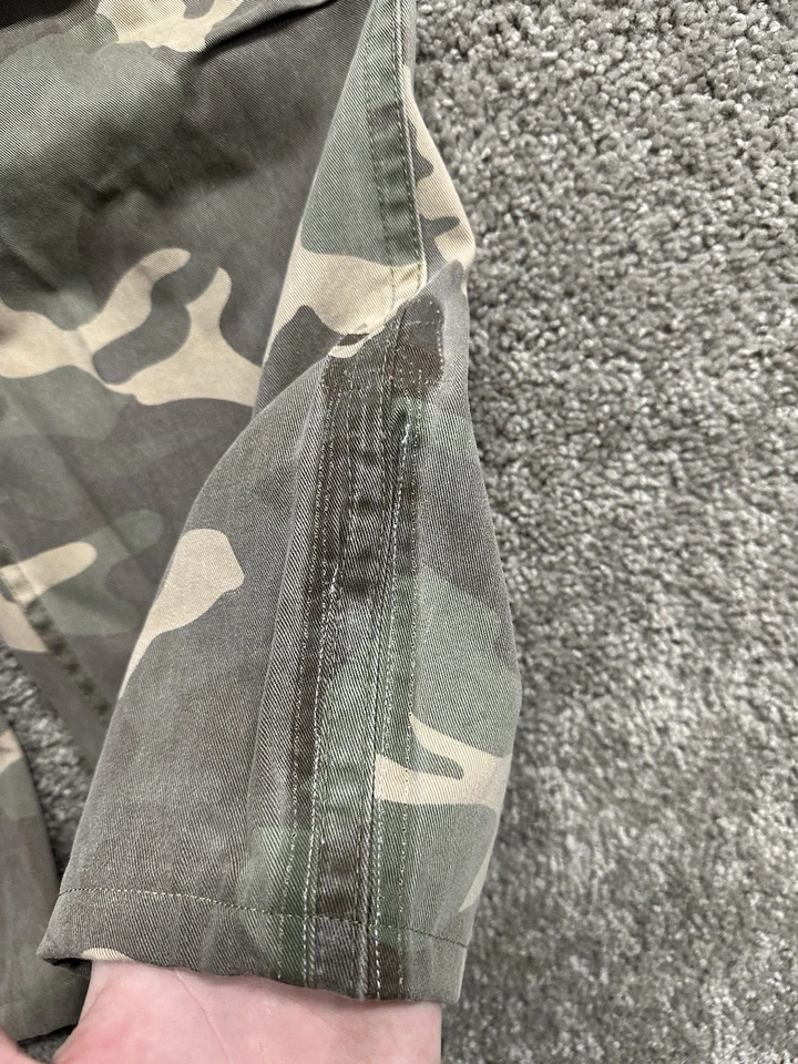 Винтажный без границ грузовой джинсы брюки 32 x 34 (34 x 30) камуфляж Y2K фигурист мешковатые - Изображение 4 из 4