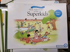 Adventures of the superkids practice/backpack pages Student edition 1&2