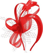 Fascinators Hats for Women 2026 Fascinator Headband Tea Party Hat Hats