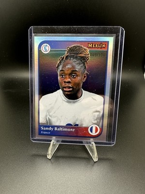 2025 Topps Merlin UEFA Women's Euro Sandy Baltimore /150 Image Variation