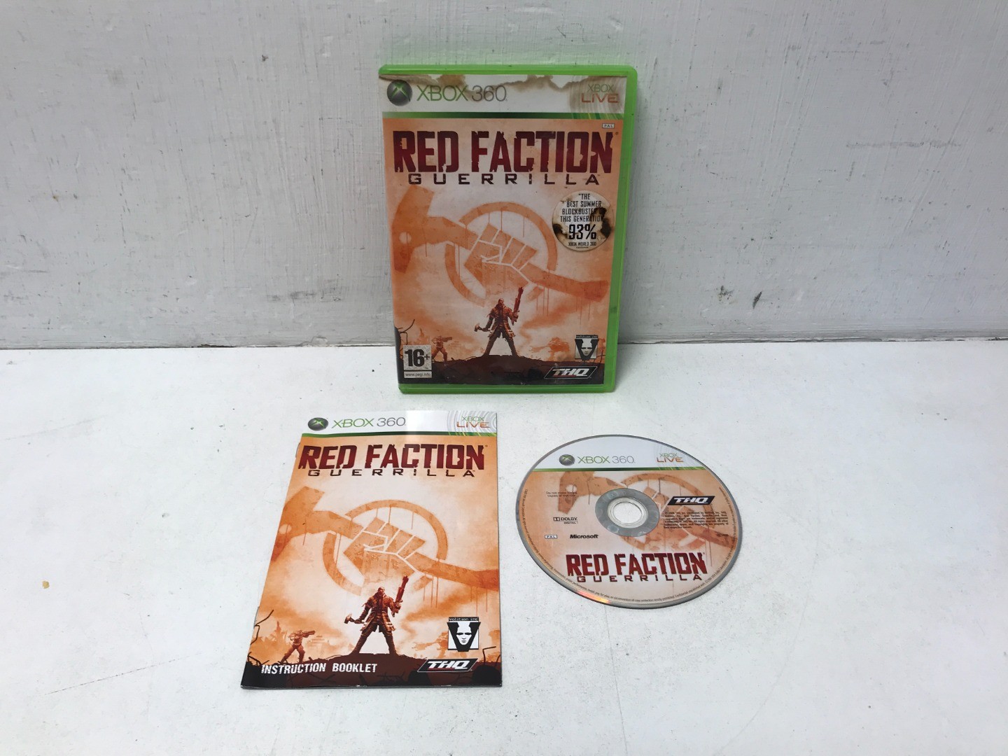 Red Faction Guerrilla Xbox 360 Game