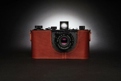 Handmade Real Leather Half Camera Case Bag Cover for Leica 0 i ii iii iiia iiib