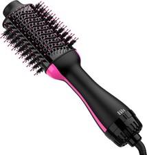 Hair Dryer Brush 4-in-1 Hot Air Styler 1200W Oval Barrel