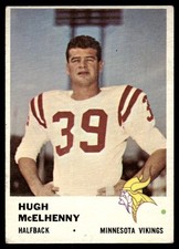 1961 Fleer Hugh McElhenny Minnesota Vikings #127