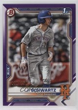 2021 Bowman Draft Purple 98/250 JT Schwartz #BD-61 1o2