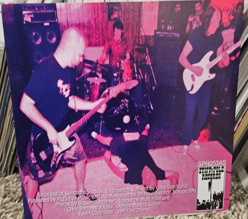 Pink Lincolns - Trailer of Pain on pink vinyl 7" vinyl - Image 2 of 2