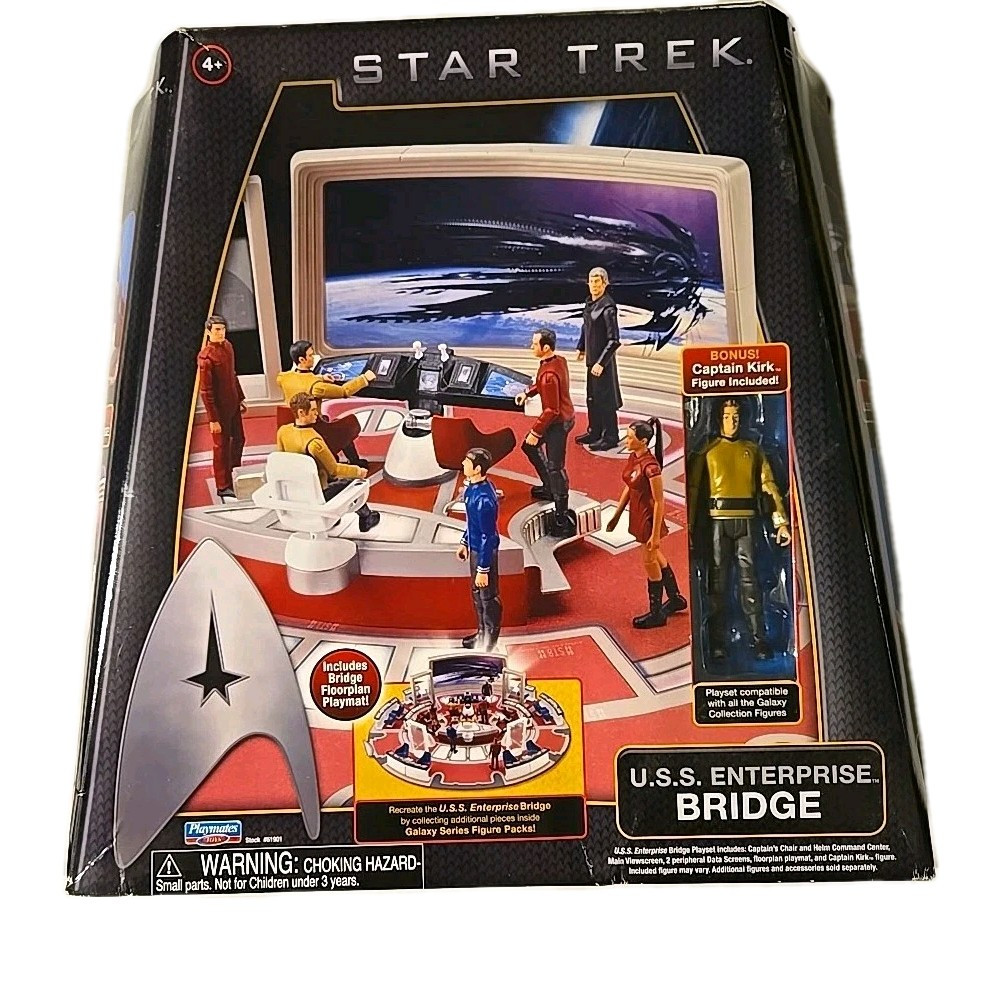 Playmates Toys 2009 Star Trek U.S.S. Enterprise Bridge
