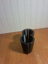 2016-20 Tesla Model S X Front Center Double Console Cup Holder Divider Insert