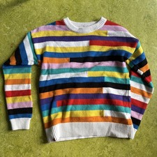 Lego X Collection Target Mix Striped Sweater Size Youth Large Vibrant Unisex