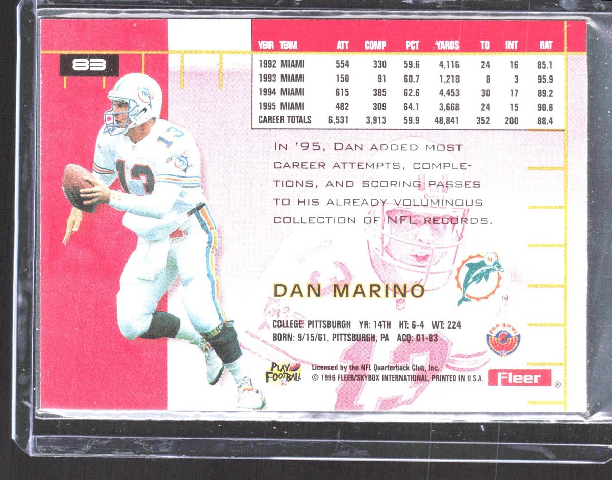 1996 Ultra #83 Dan Marino | eBay