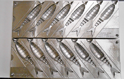 98011 Do-It 4'' Shock Shad Soft Bait Mold Free Shipping