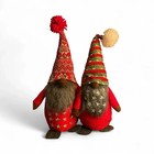 Set of 2 African American Jeweled Gnomes 15 Inch Tall